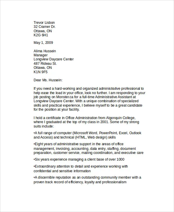 39247 cover letter examples