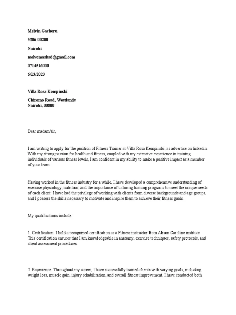 39256 chiropractic cover letter example 1