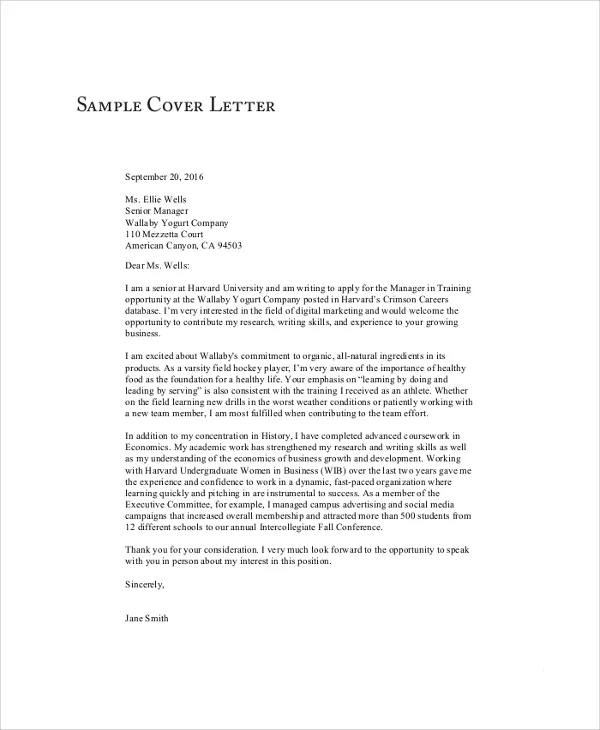 39259 cover letter formatting