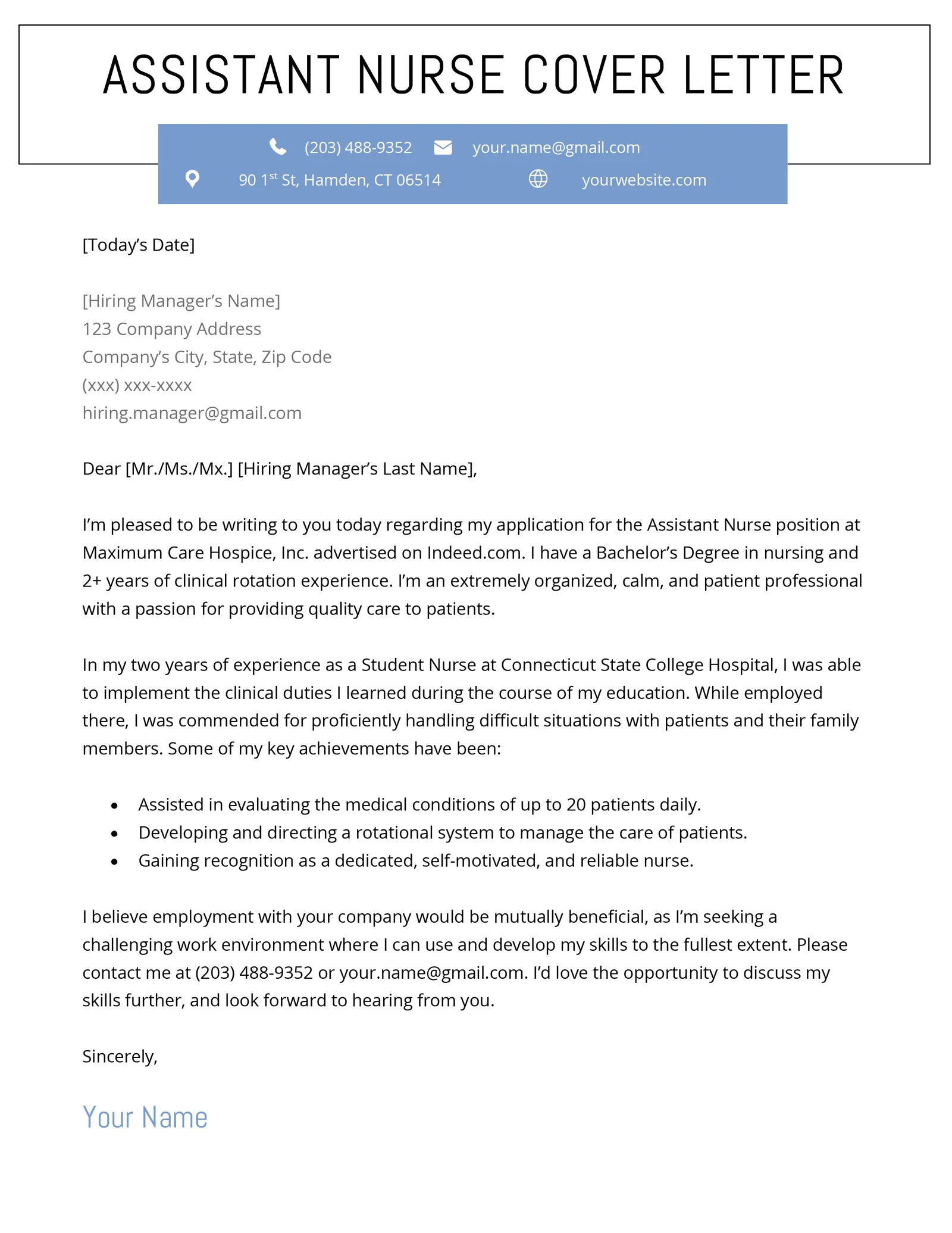 39268 rn cover letter action