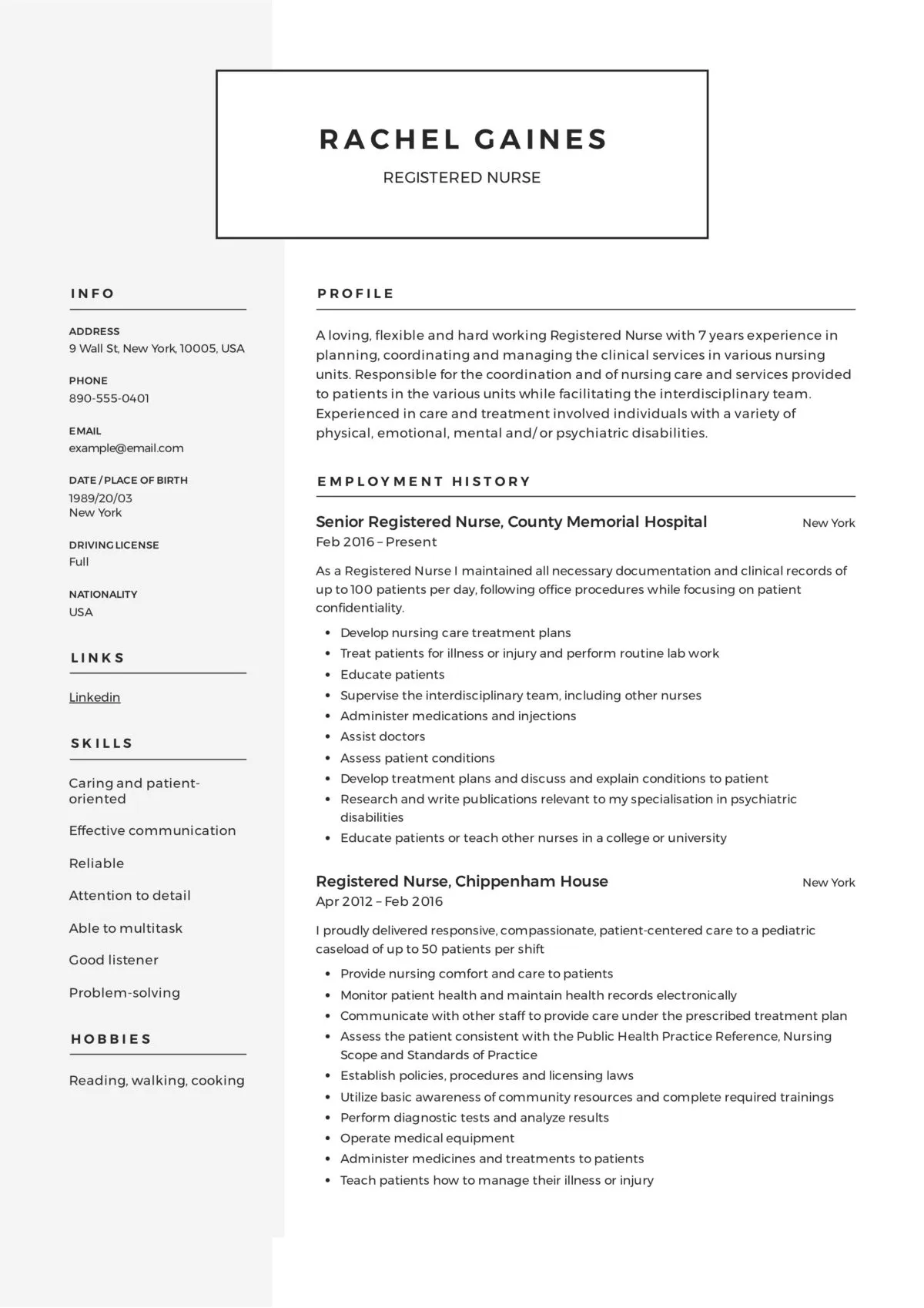 39268 rn cover letter formatting