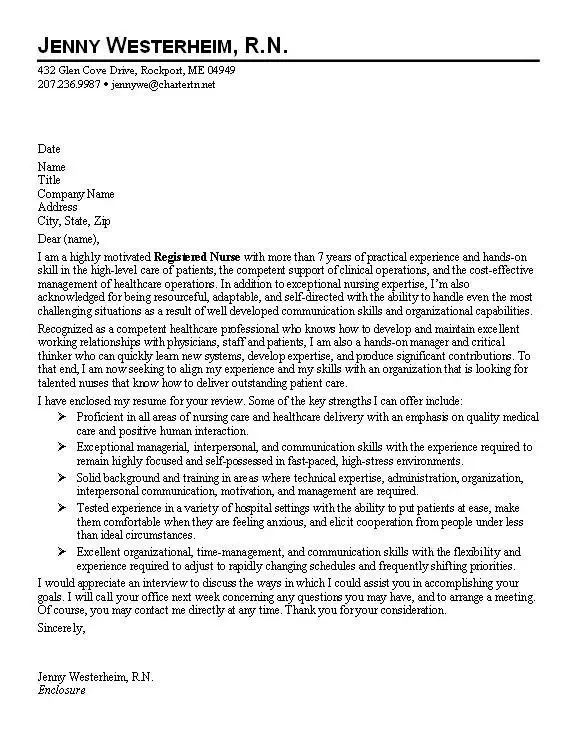 39268 rn cover letter header