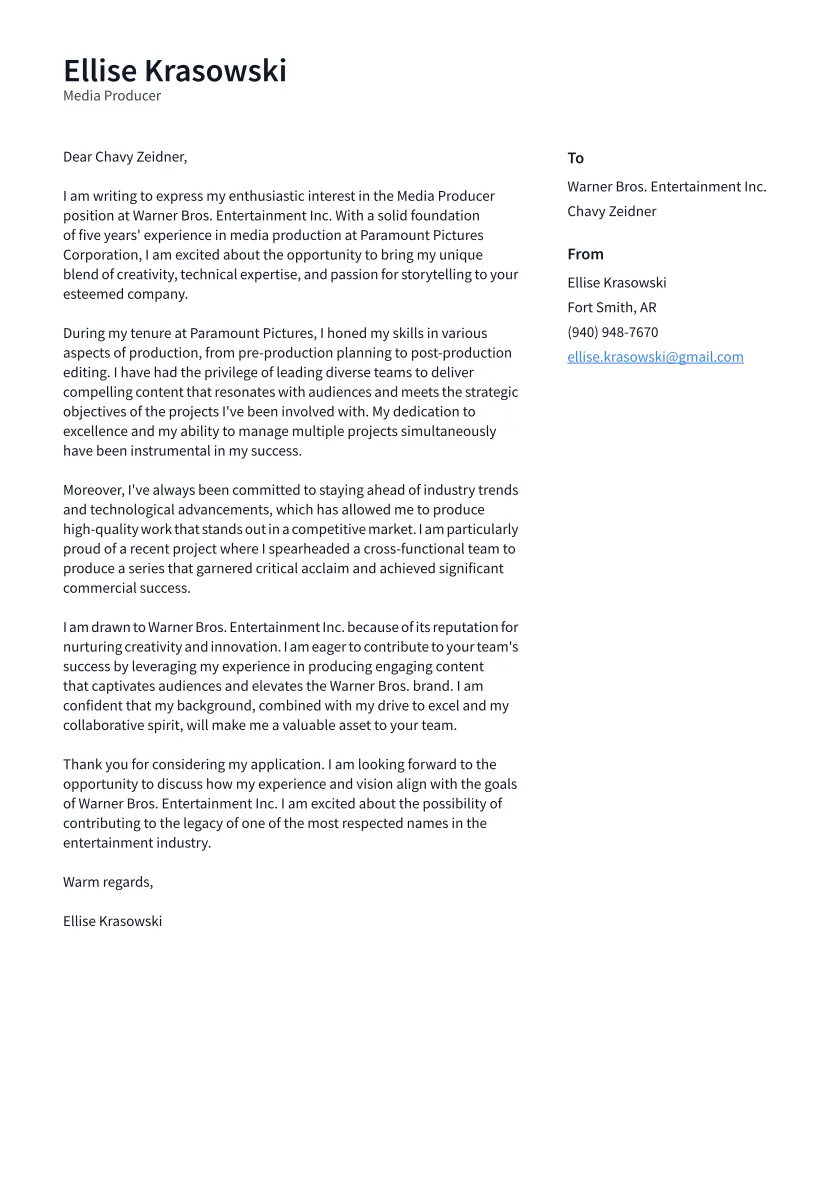 39278 cover letter media job stand out 6