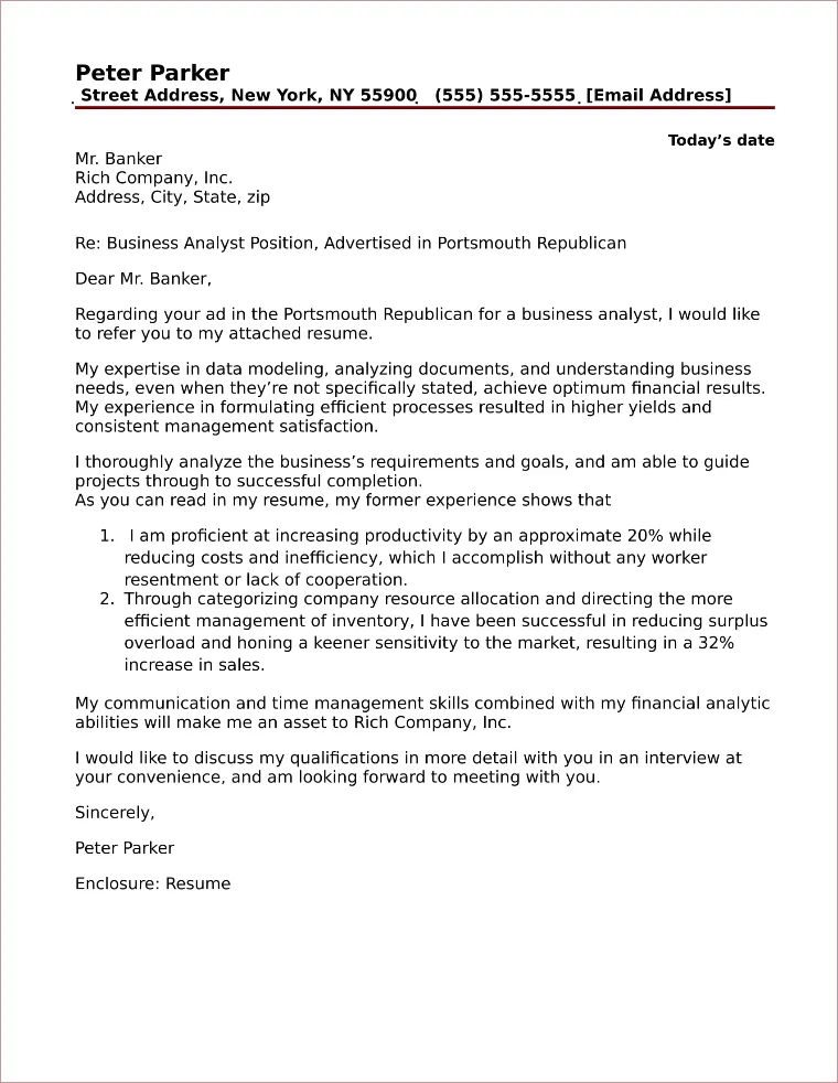 39279 financial analyst cover letter