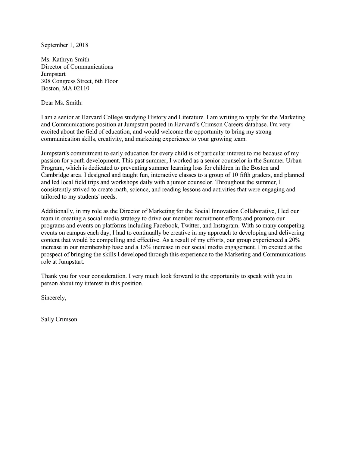 39283 proofreading cover letter