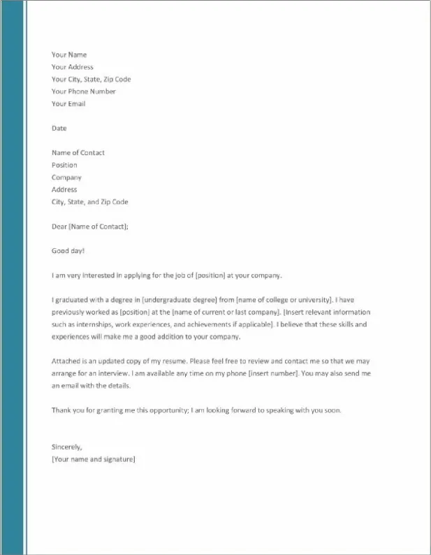 39284 customize cover letter
