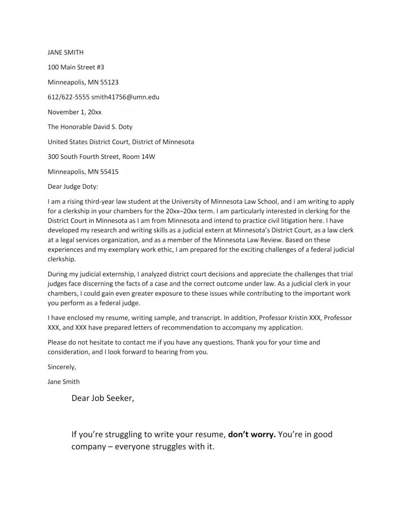 39290 cover letter formatting