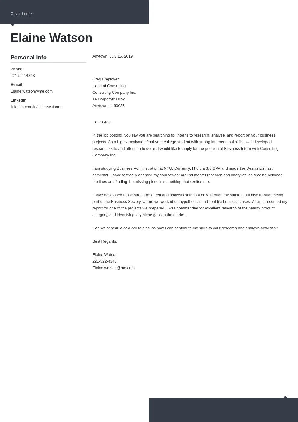 39292 cover letter skills