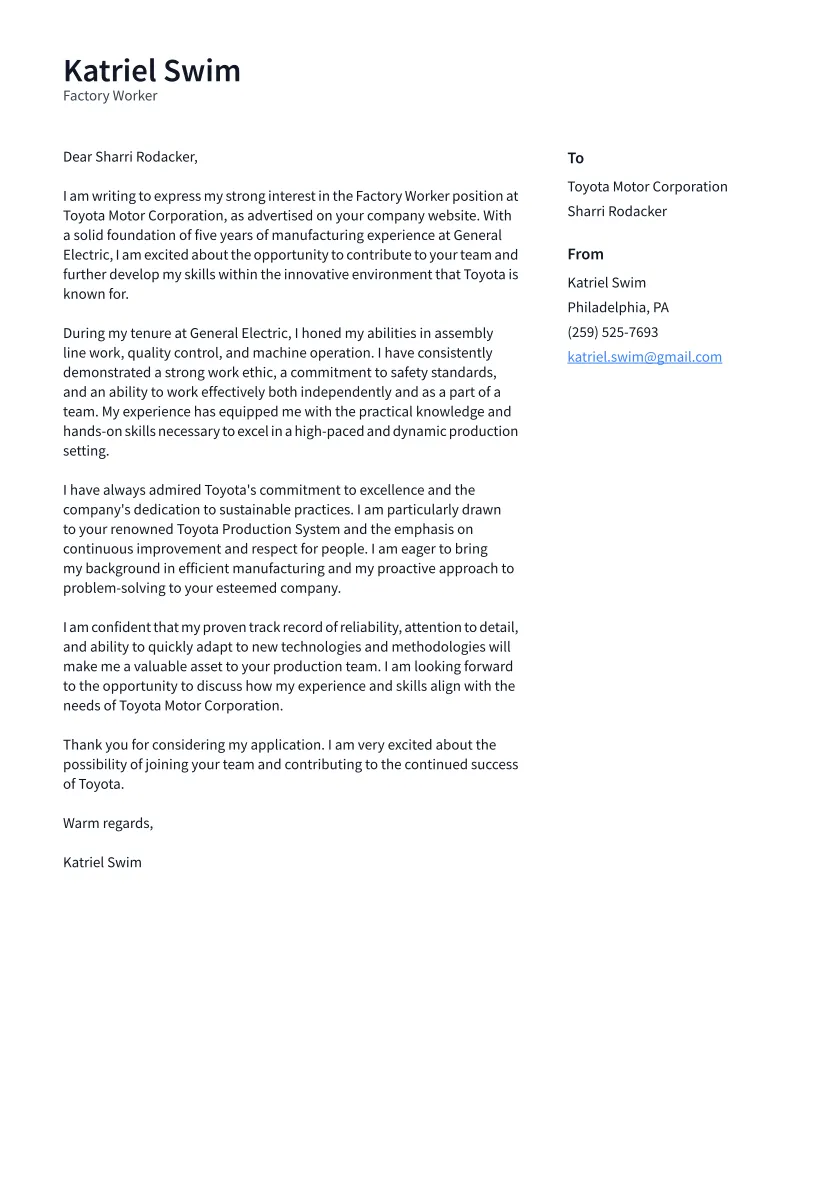 39307 factory worker cover letter 1