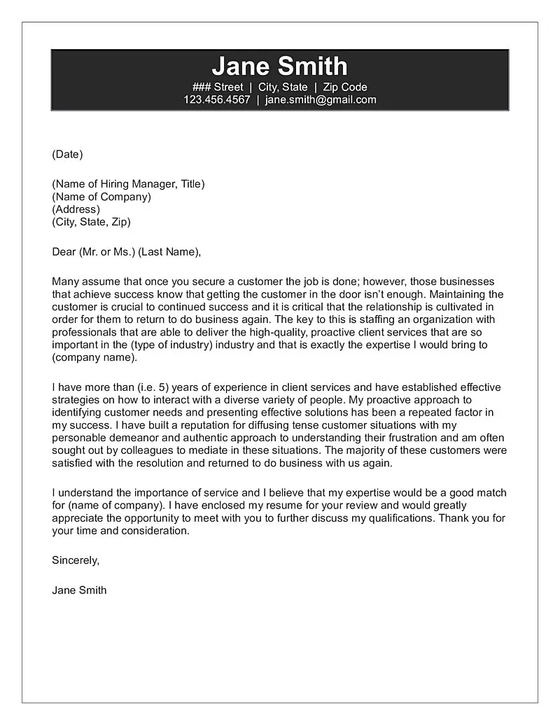 39308 cover letter formatting