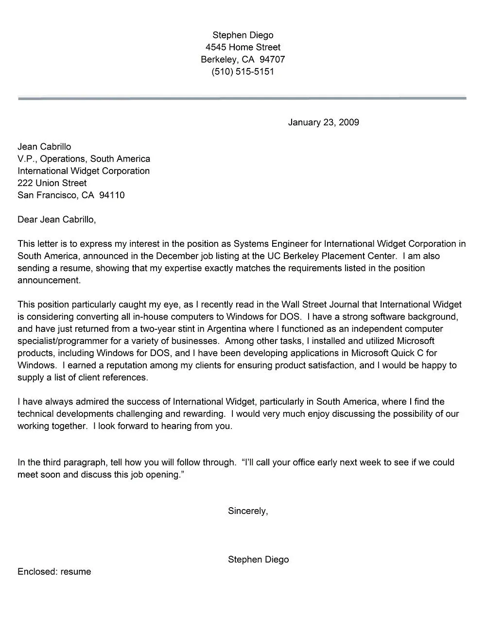 39309 cover letter template