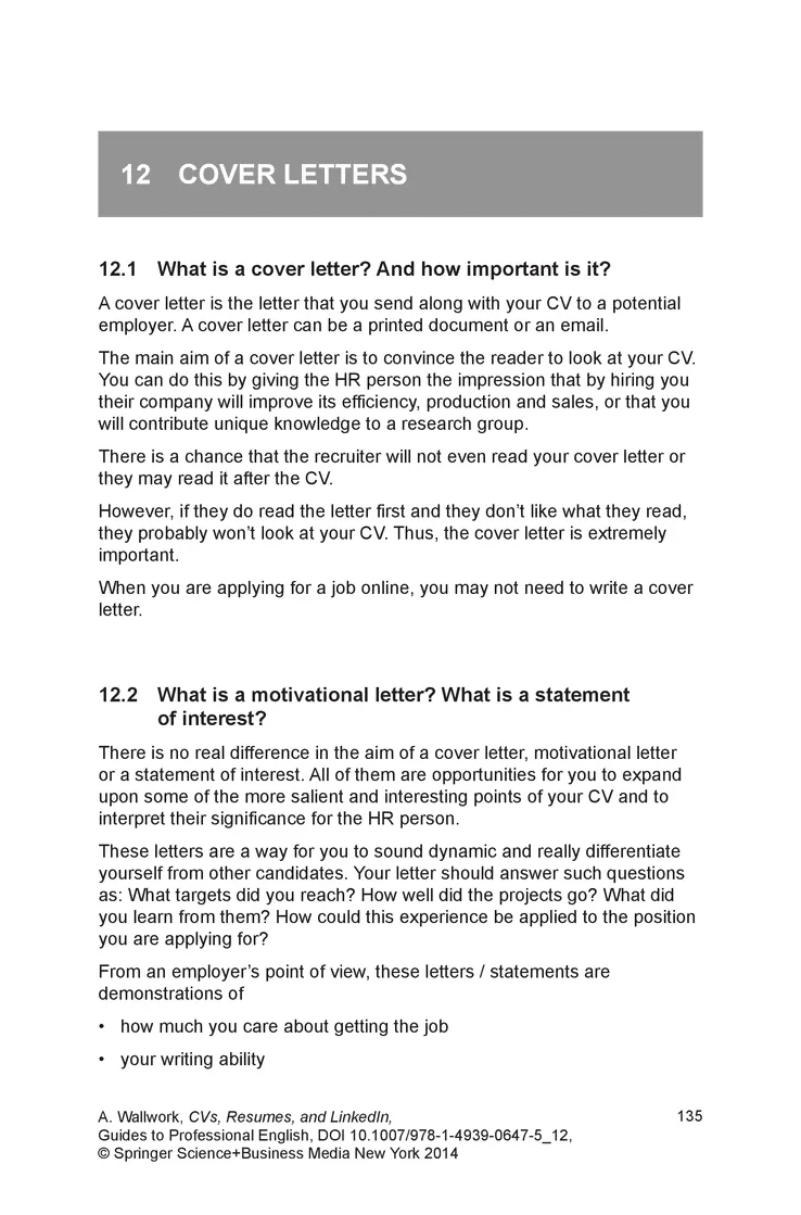 39320 cover letter importance
