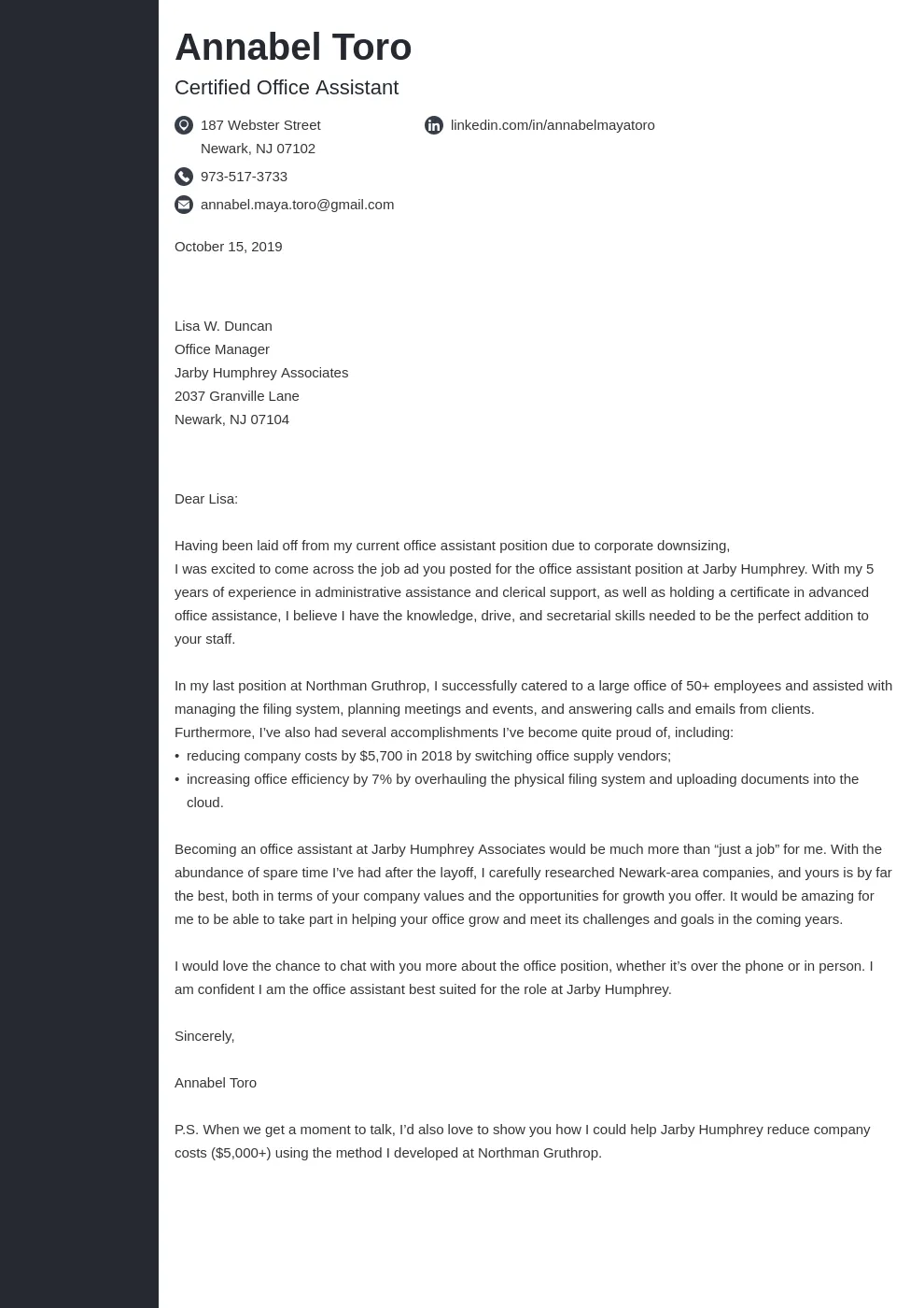 39324 resume and cover letter