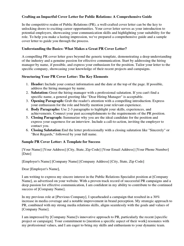 39326 cover letter public relations intro