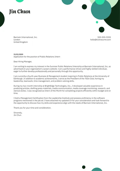 39326 pr cover letter header