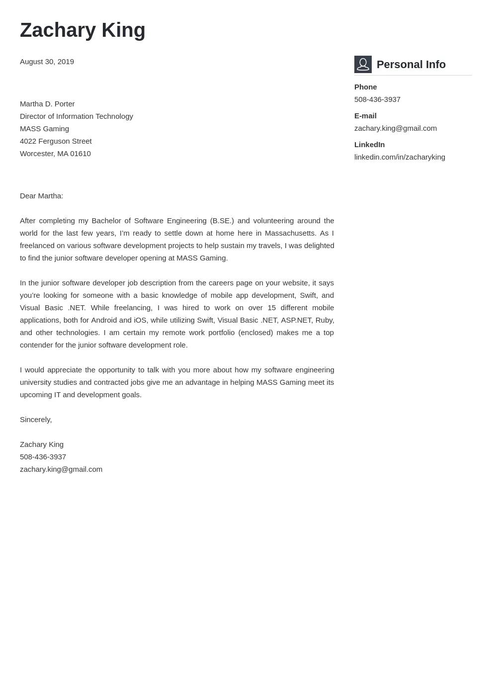 39327 cover letter proofreading