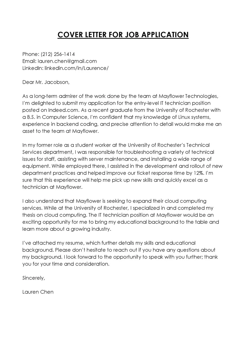 39329 tailoring cover letter