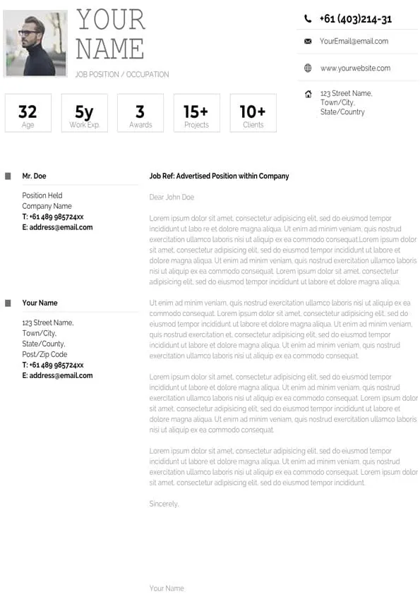 39335 basic cover letter template