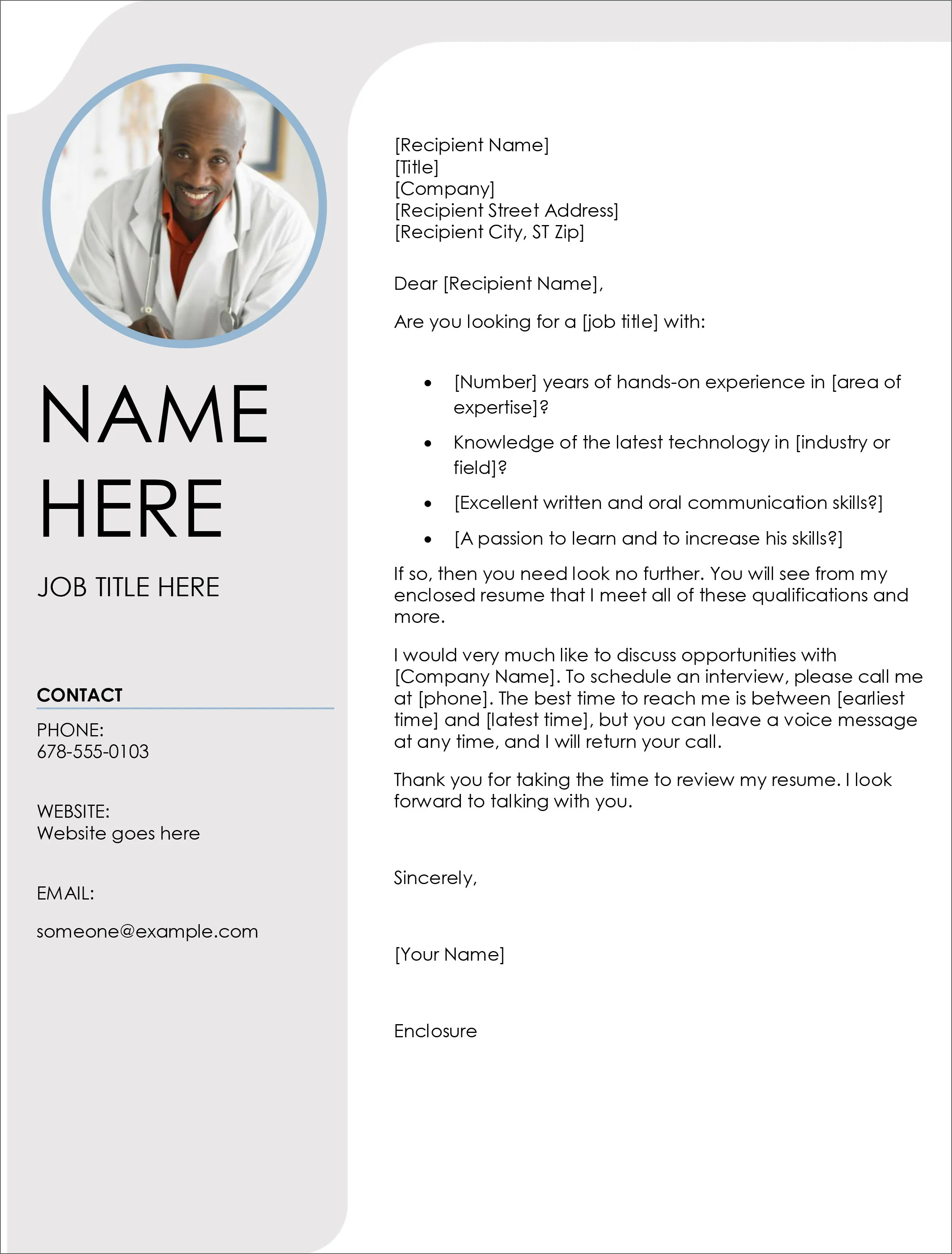 39346 contact information cover letter