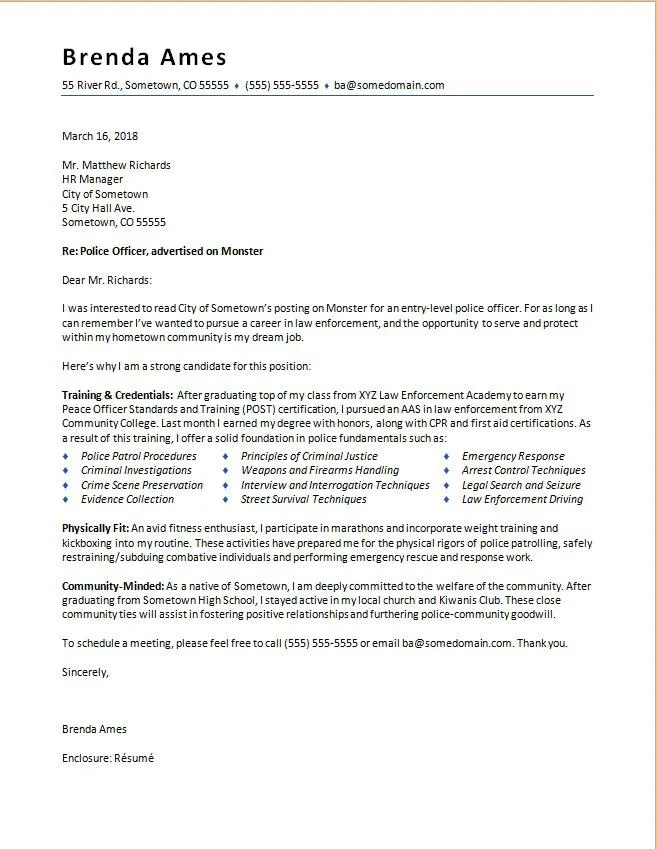 39354 police officer cover letter 4