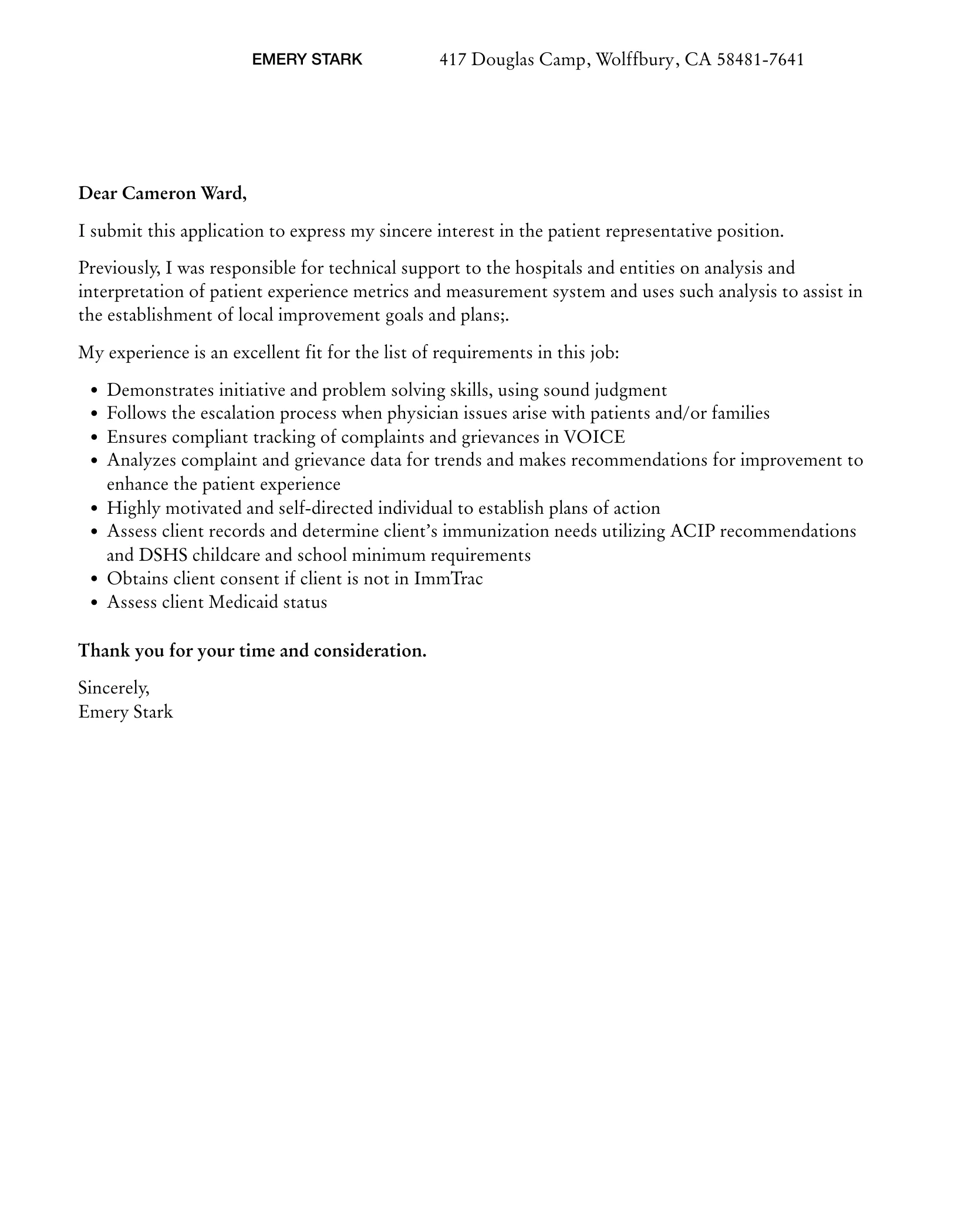 39357 patient access interview prep