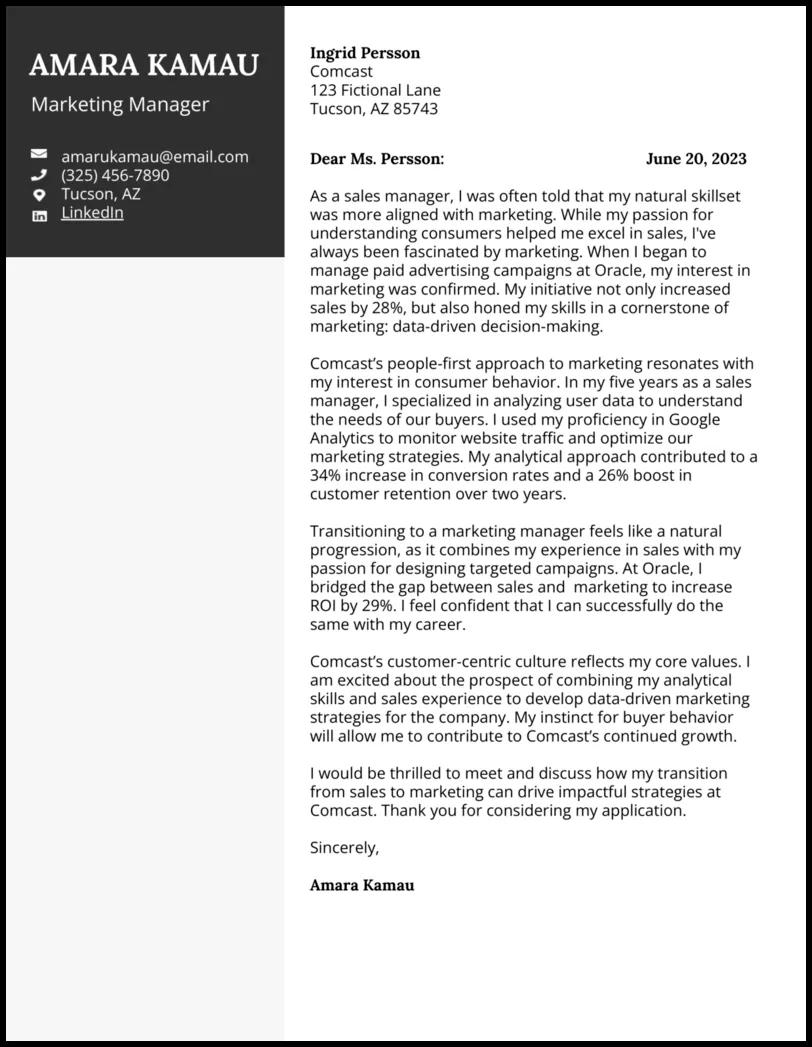 39359 customizing cover letter