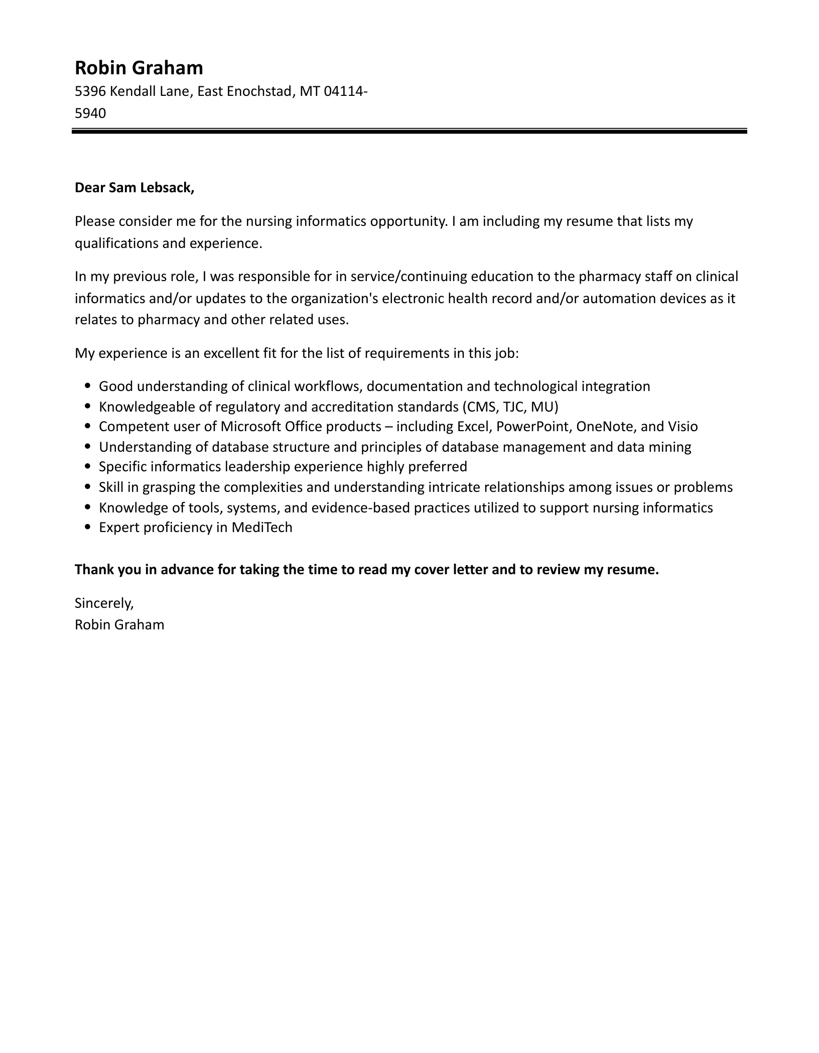39361 informatics skills