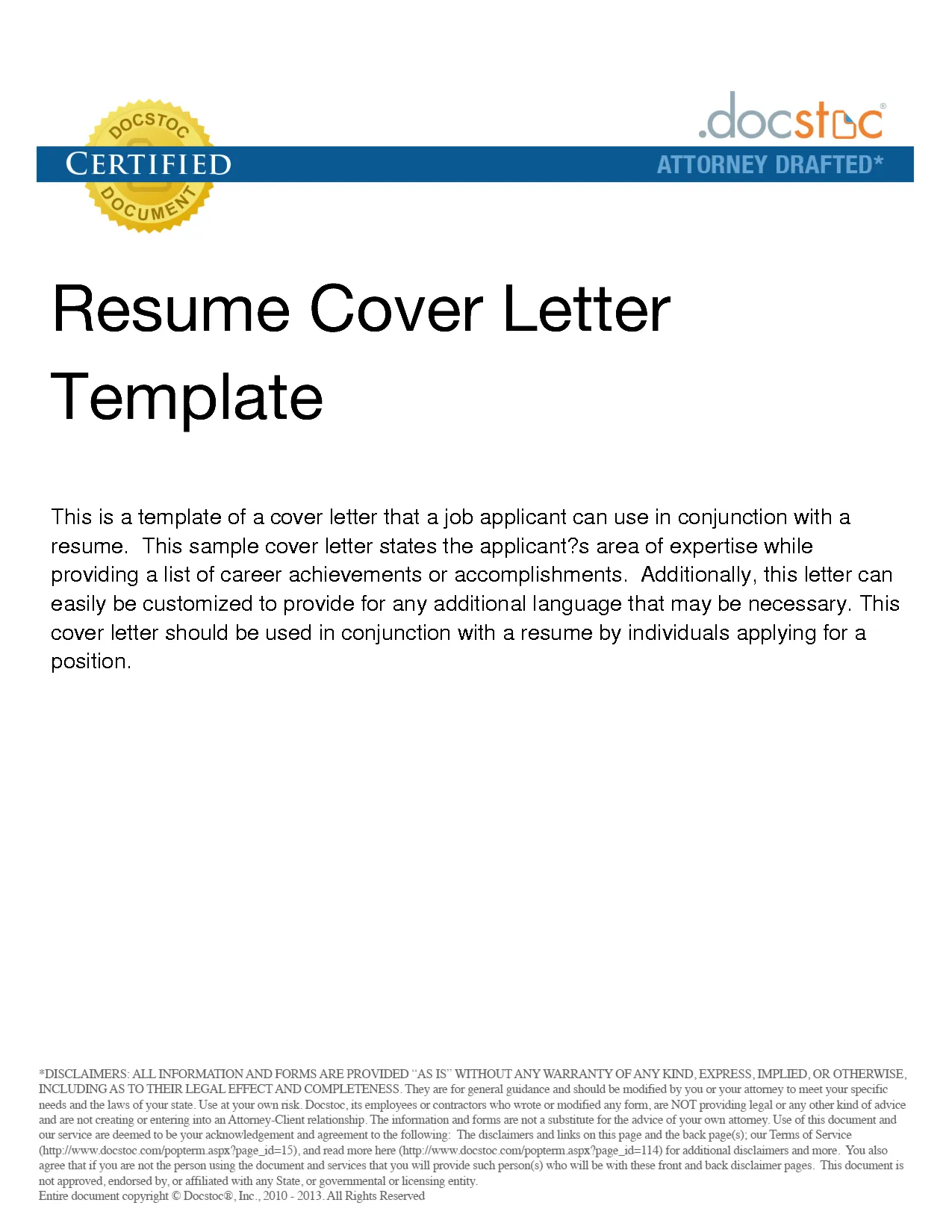 39383 cover letter importance