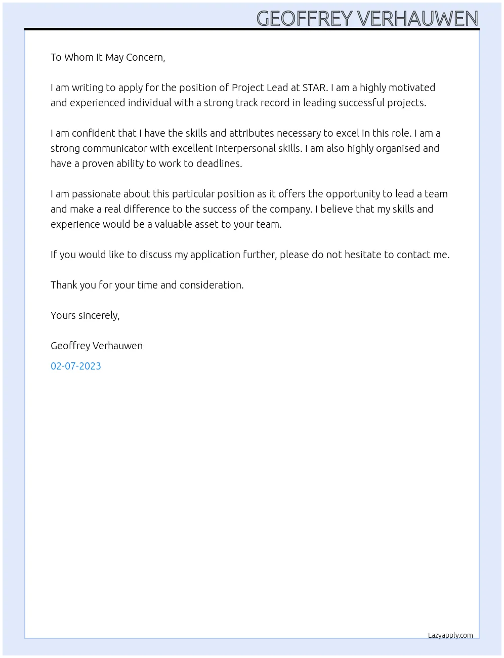 39412 stellar cover letter closing