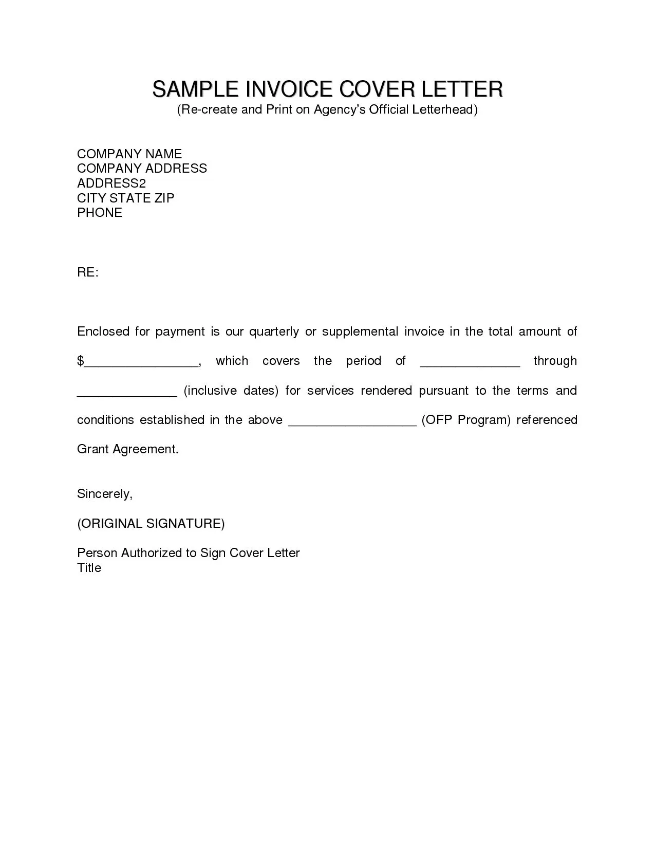 39414 billing cover letter mail