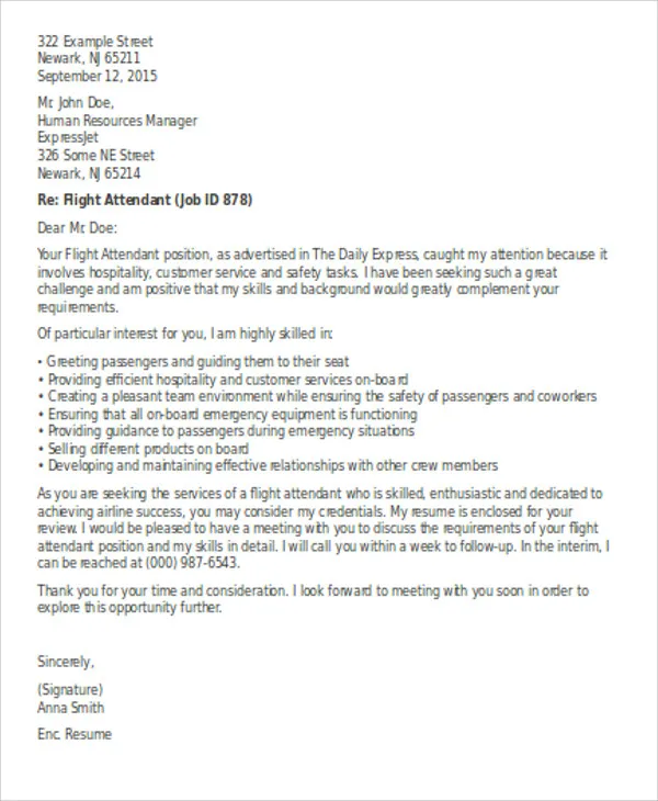 39425 flight attendant communication