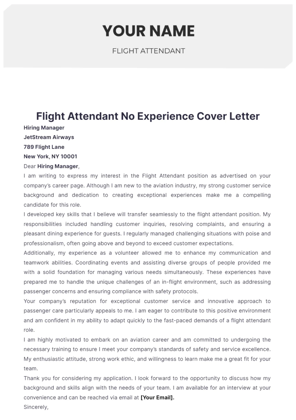 39425 flight attendant skills