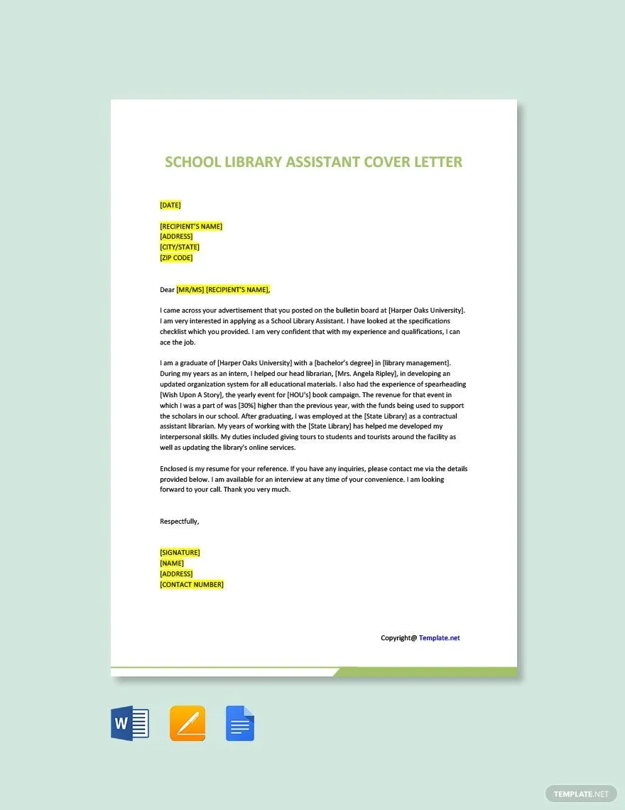 39426 cover letter elements