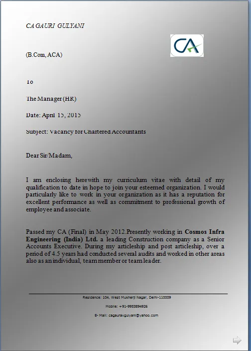 39427 tailoring your cover letter