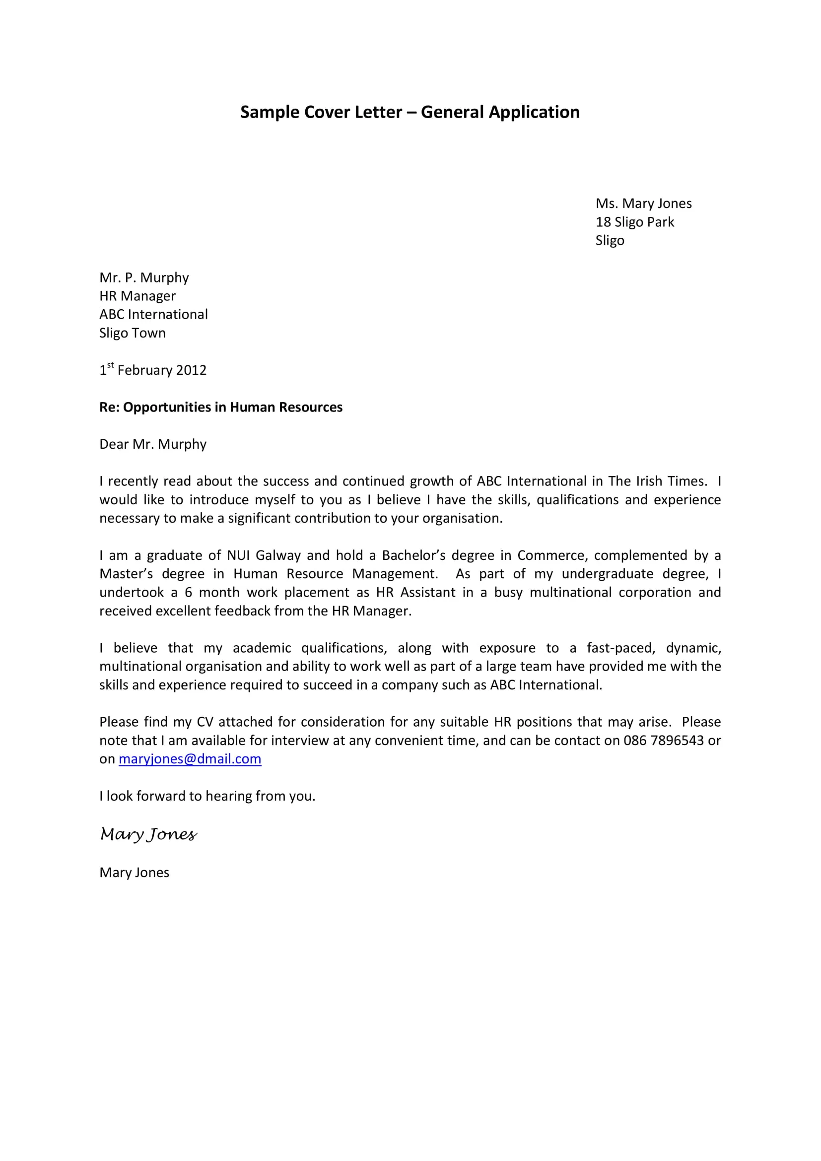 39438 cover letter tips