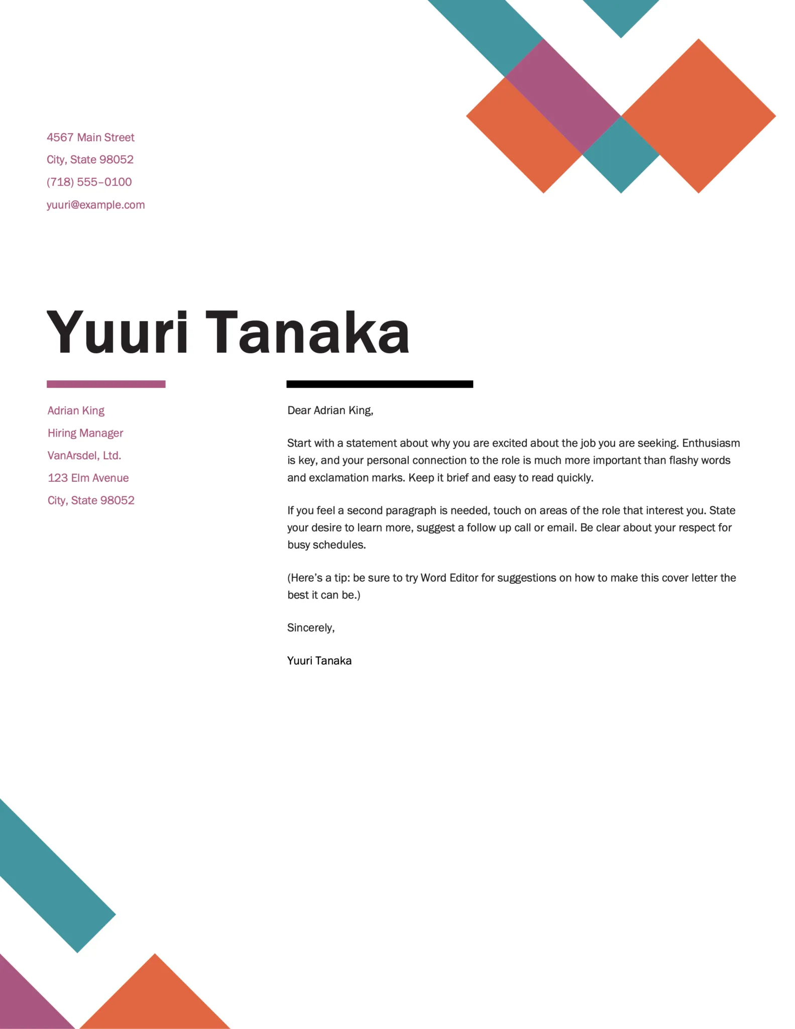 39451 cover letter ats