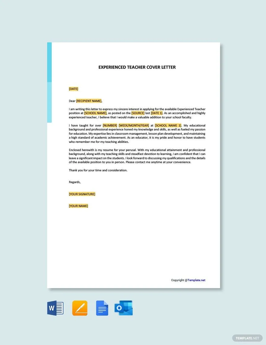 39459 teacher cover letter importance