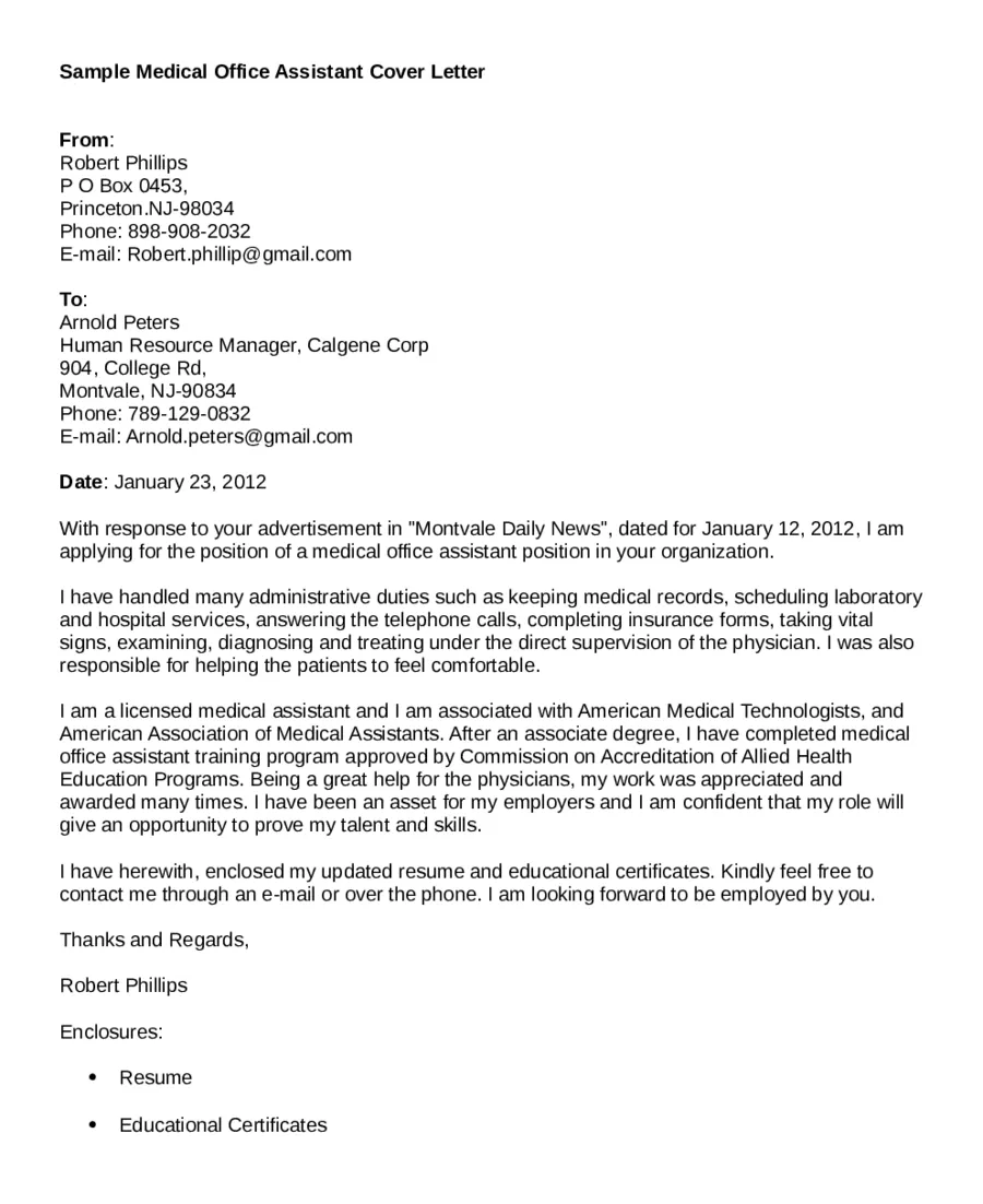 39471 office assistant cover letter 2