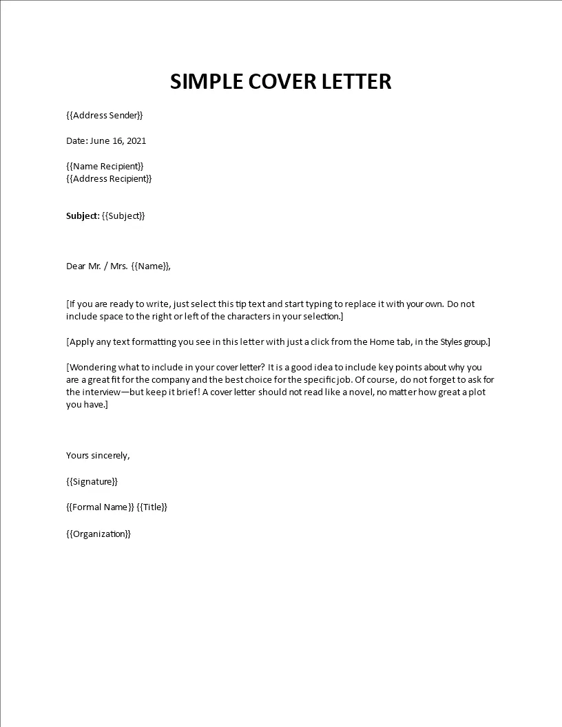 39475 cover letter example simple components