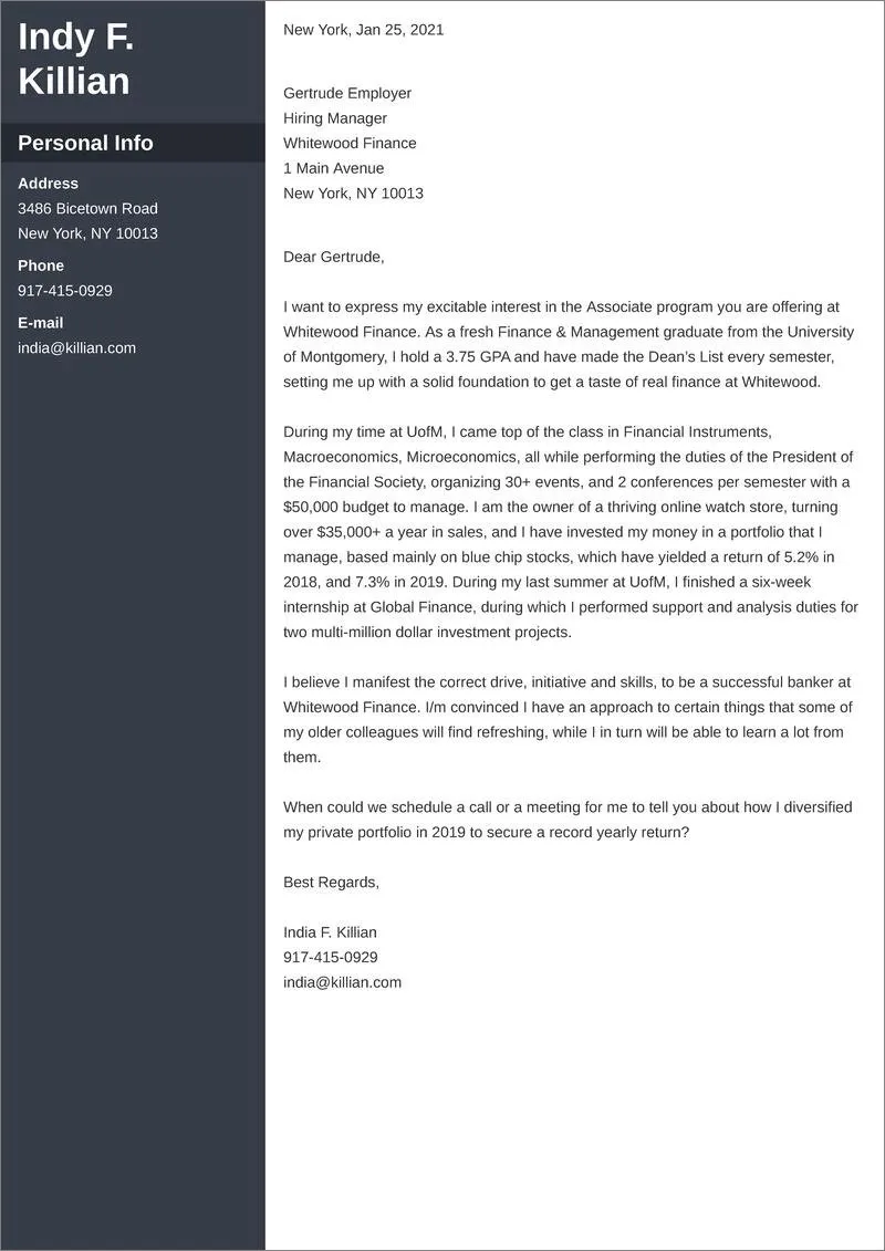 39477 cover letter fresh graduates 2