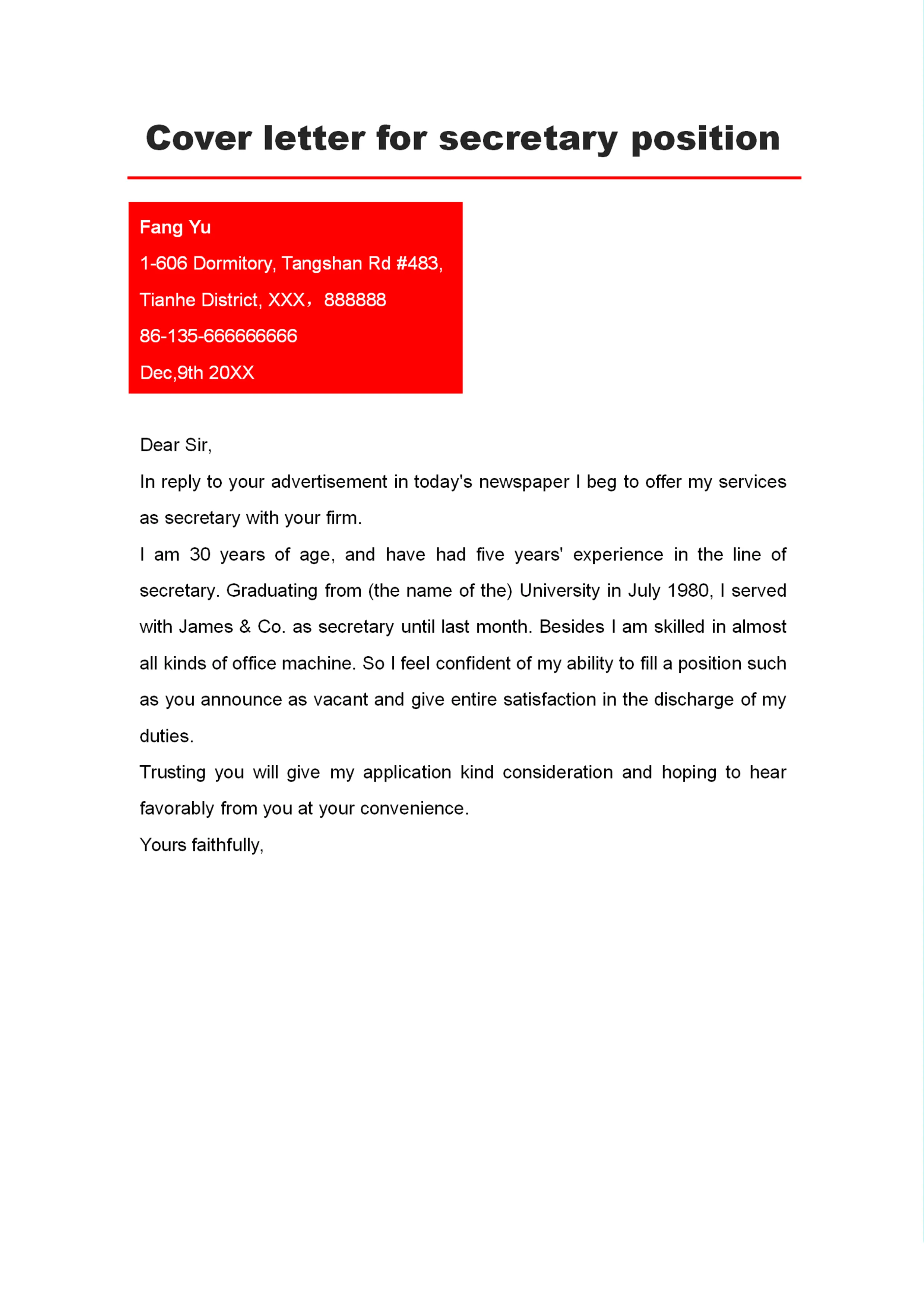 39487 tailoring cover letter