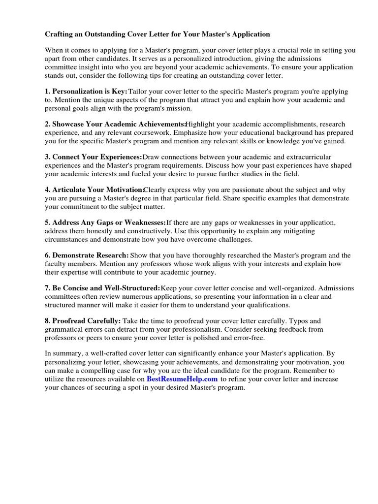 39494 cover letter masters degree writing