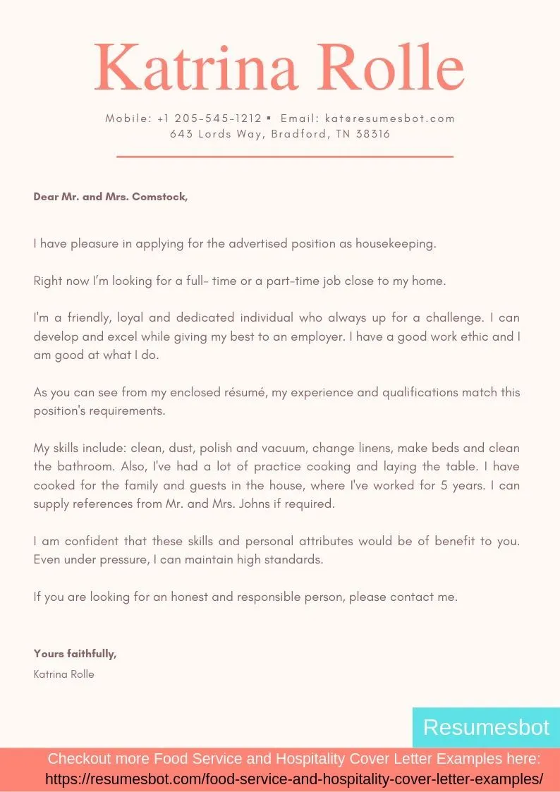 39495 cover letter formatting