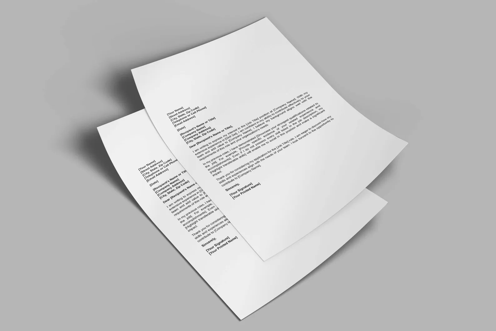 39501 cover letter examples