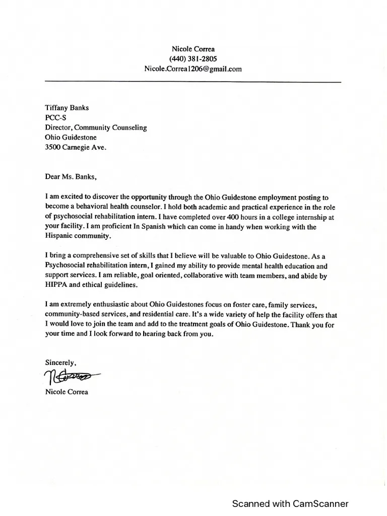 39501 signed cover letter importance
