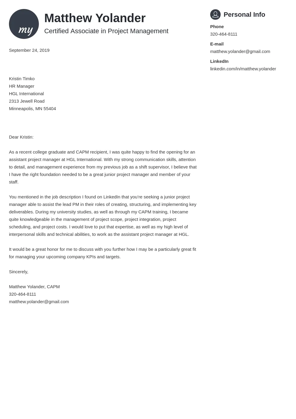 39502 cover letter formatting