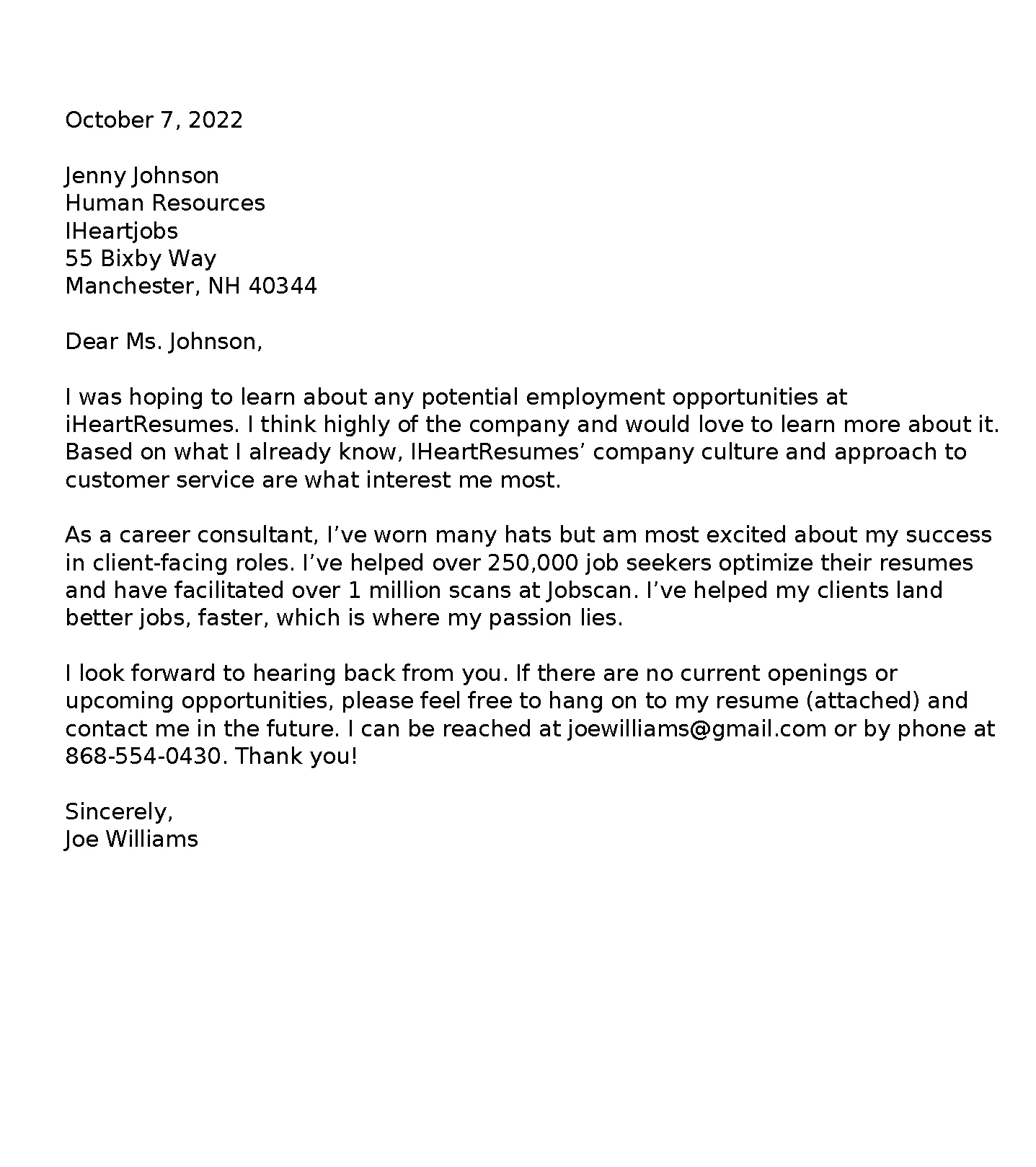 39503 cover letter tailoring