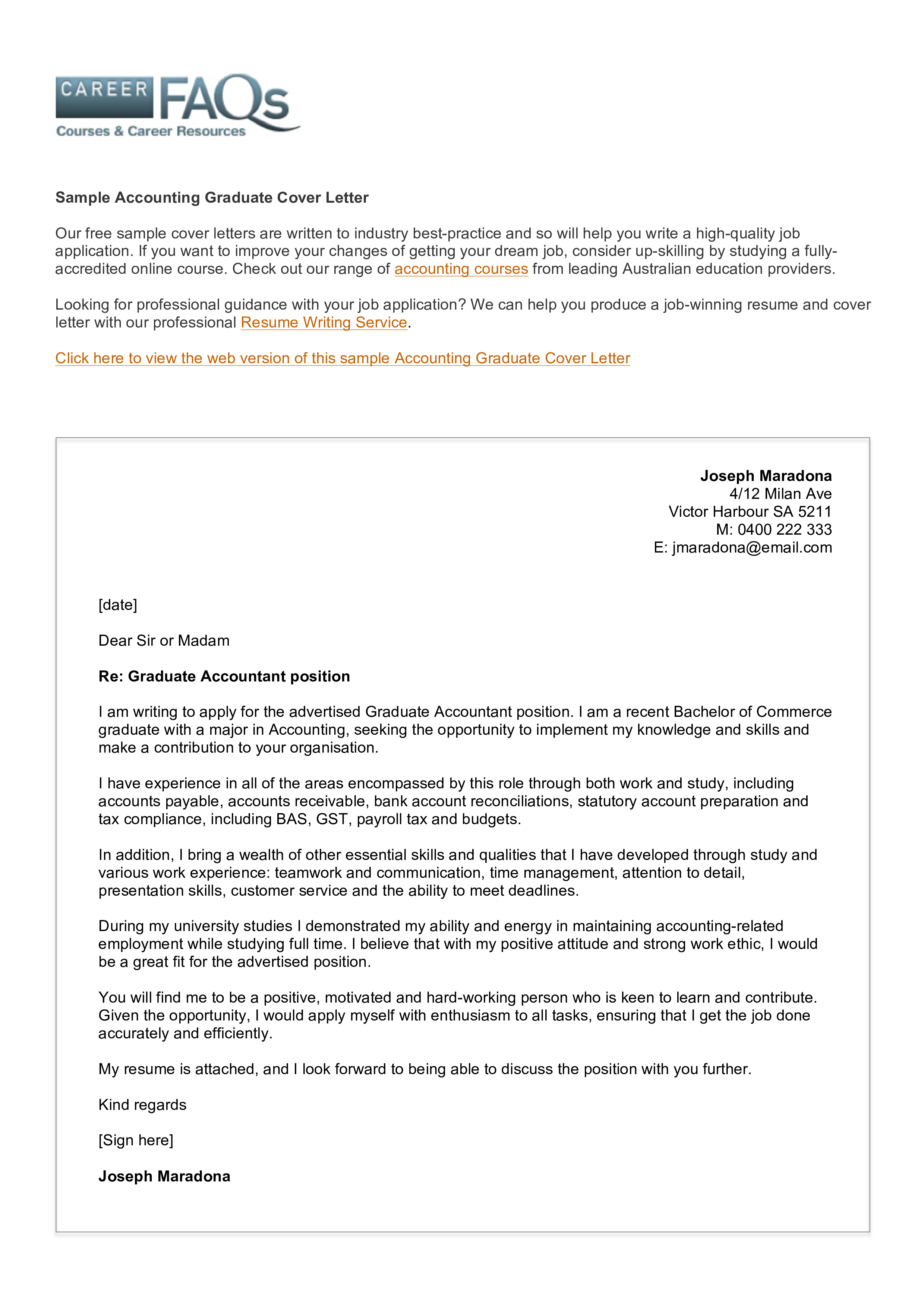39506 accounting cover letter guide