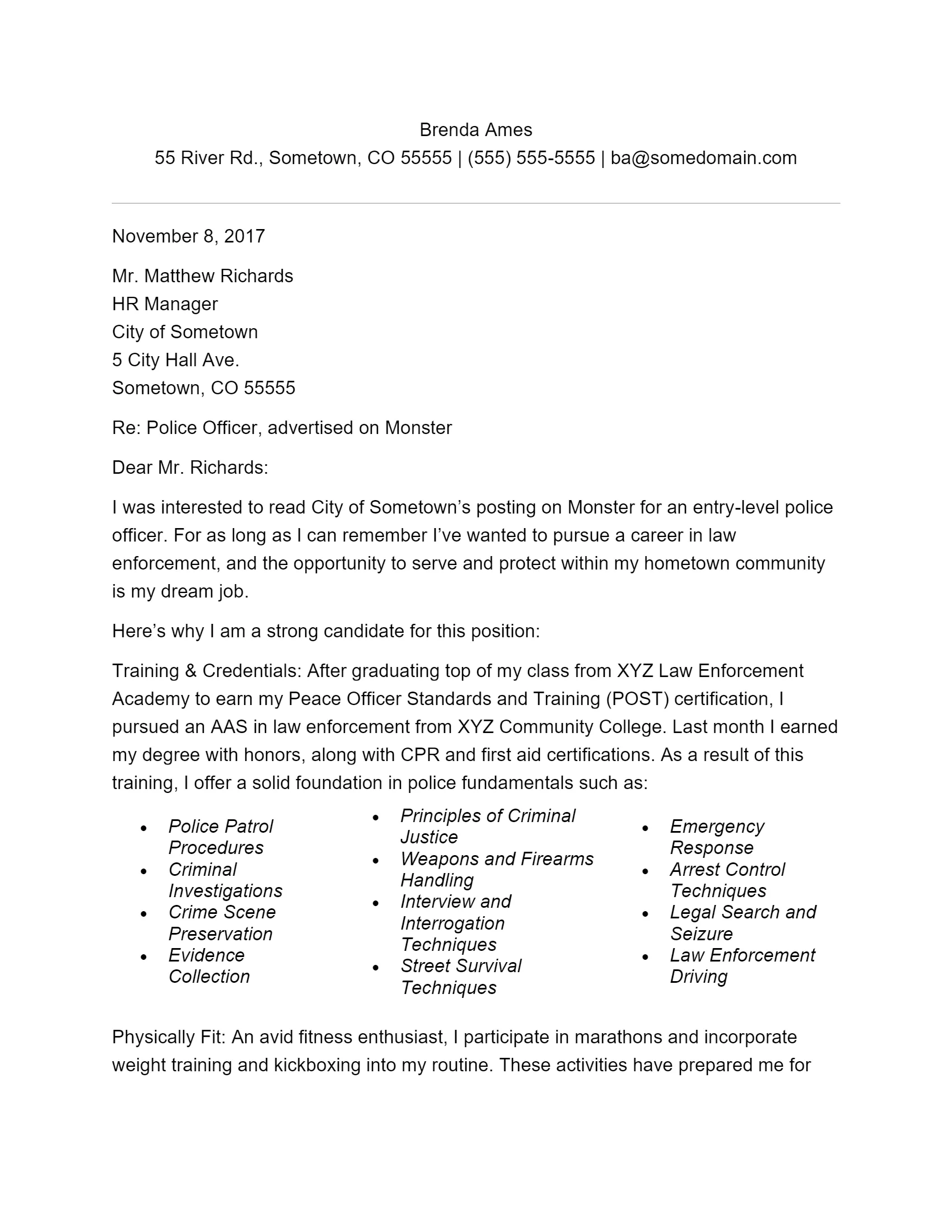 39508 cover letter formatting tips