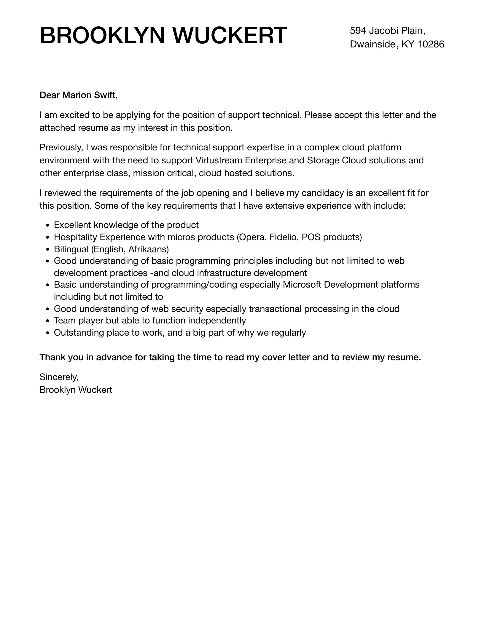 39514 technical support skills